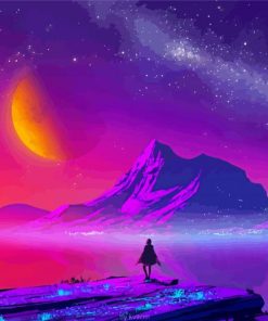 Vaporwave Art Paint By Number