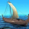 Viking Ship Paint By Number