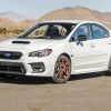 White Subaru WRX Paint By Number