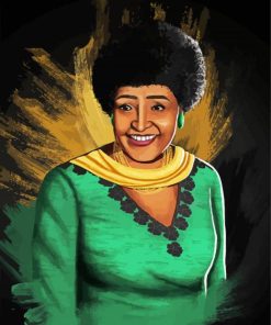 Winnie Mandela Paint By Number