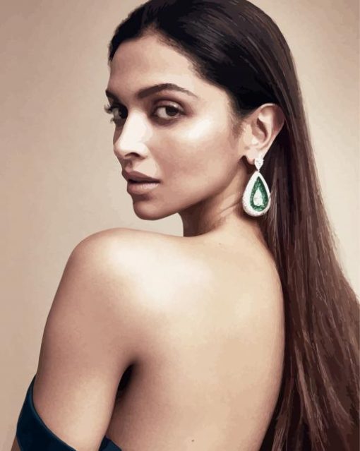 Actress Deepika Padukone Paint By Number