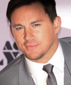 Aesthetic Channing Tatum Actor Paint By Number