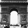 Arc De Triomphe With Cars Paris France Paint By Number