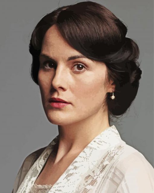 Beautiful Lady Mary Paint By Number