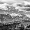 Black And White Tatra Mountains Paint By Number