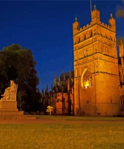 Exeter Cathedral Paint By Number