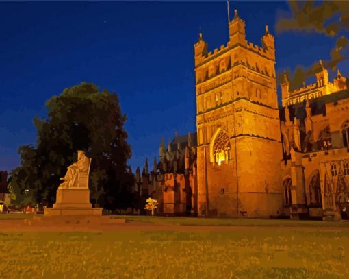 Exeter Cathedral Paint By Number