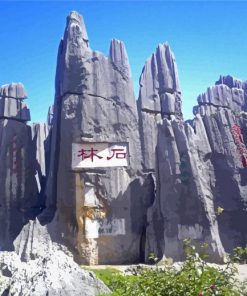 China Karst Mountains Paint By Number