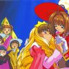 Cardcaptor Sakura Li Syaoran Dancing Kinomoto Sakura Romance Paint By Number