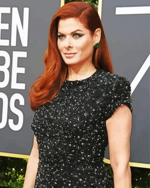 Debra Messing Actress Paint By Number