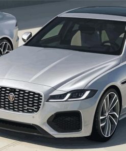 Grey Jaguar Xf Car Paint By Number