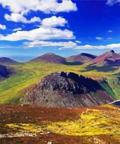 Landscape Mourne Mountains Paint By Number