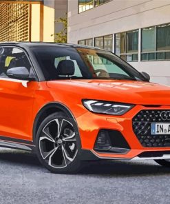 Orange Audi A1 Paint By Number