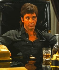 Scarface Movie Paint By Number