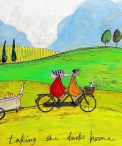 Taking The Ducks Home Sam Toft Paint By Number