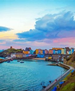 Tenby Harbour Paint By Number