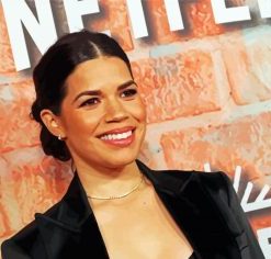 The American Actress America Ferrera Paint By Number