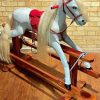 White Rocking Horse Paint By Number