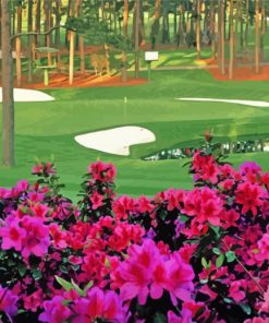 Augusta National paint by numbers