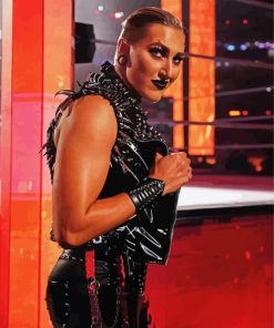 Australian Rhea Ripley paint by numbers