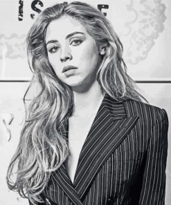 Actress Hermione Corfield paint by numbers