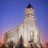 Cedar City Temple paint by numbers