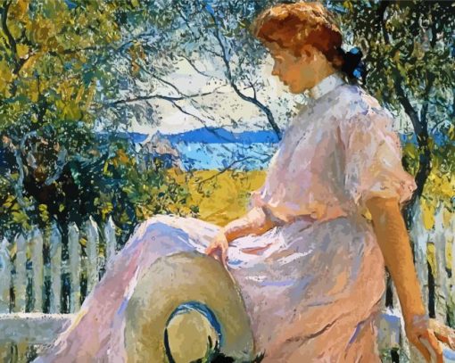 Eleanor Frank Weston Benson paint by numbers