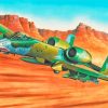 Fairchild A-10 Aircraft paint by numbers