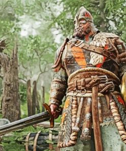 For Honor Viking Character paint by numbers