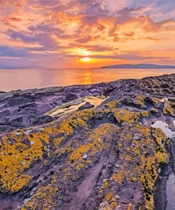 Isle Of Arran Landscape paint by numbers