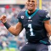 Jalen Hurts Philadelphia Eagles paint by number