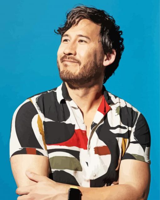 Youtuber Markiplier Paint By Numbers