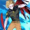 My Hero Academia Hawks paint by numbers