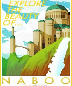 Naboo Poster paint by numbers