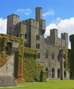 Penrhyn Castle paint by numbers