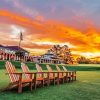 Pinehurst Sunset paint by numbers