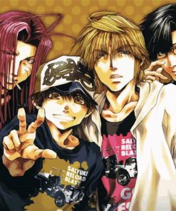 Saiyuki Anime paint by number