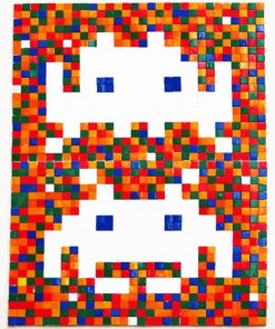 Space Invader Art paint by numbers