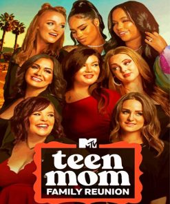 Teen Mom Poster paint by numbers