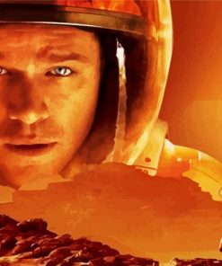 The Martian Movie paint by numbers