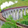 Train Viaduct paint by numbers