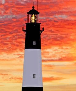 Tybee Island Light Station paint by numbers