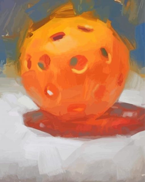 Abstract Pickleball Paint By Numbers