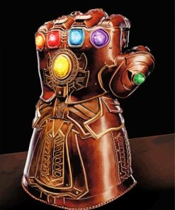 Aesthetic Infinity Gauntlet paint by numbers