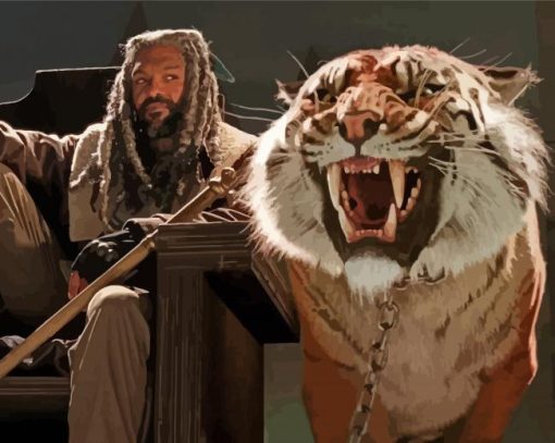 King Ezekiel And Shiva paint by numbers