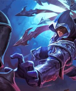 Aesthetic Talon League Of Legends paint by numbers