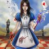 Alice Madness Returns paint by numbers