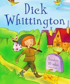 Aesthetic Dick Whittington paint by numbers