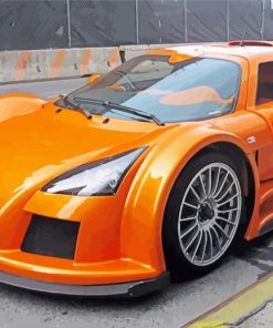 Apollo Cars Gumpert paint by numbers