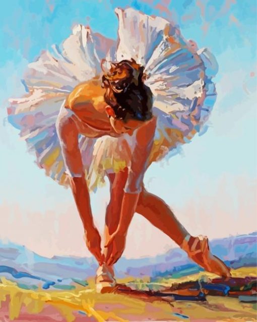 Ballerina Daniel F Gerhartz paint by numbers